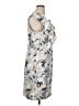 Calvin Klein Graphic Gray Cocktail Dress Size XL (estimated) - photo 4