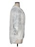 Angela Mara Silver 3/4 Sleeve Blouse Size XL - photo 4