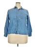 Esprit Blue Long Sleeve Polo Size XXL - photo 1