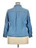 Esprit Blue Long Sleeve Polo Size XXL - photo 2