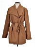 Tahari 100% Polyester Brown Coat Size L - photo 1