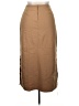 Time and a Half Solid Tan Casual Skirt Size 1X - photo 2