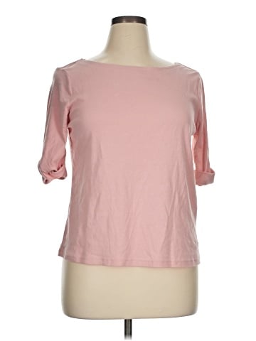 Gloria Vanderbilt 3/4 Sleeve T-Shirt (view 1)