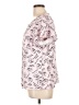 Ekouaer Hearts Pink Short Sleeve Blouse Size L - photo 5