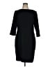 Barrie Pace 100% Wool Solid Black Cocktail Dress Size 16 - photo 1
