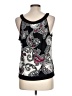 Studio Donatella Black Sleeveless Blouse Size L - photo 2