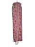 Max Studio 100% Polyester Paisley Red Casual Pants Size XS - photo 4