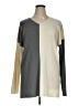 M.J. Carroll Color Block Gray Pullover Sweater Size XL - photo 1