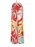 Alex Marie 100% Polyester Tropical Red Casual Pants Size XS - photo 2
