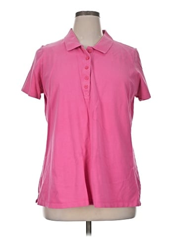 Laura Scott Short Sleeve Polo (view 1)
