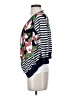 Moth 100% Cotton Black Blue Cardigan Size XS - photo 5