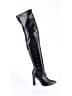 Assorted Brands 100% Leather Black Boots Size EU 39 - photo 1