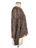 Evereve Brown Long Sleeve Blouse Size M - photo 4