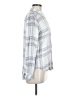 Rails 100% Rayon Plaid Gray Long Sleeve Button-Down Shirt Size M - photo 4