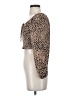 Altar'd State Brown Long Sleeve Blouse Size XS - photo 5