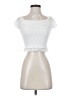iris White Short Sleeve Top Size S - photo 1