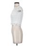 iris White Short Sleeve Top Size S - photo 5