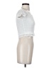 iris White Short Sleeve Top Size S - photo 4