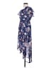 Wallflower 100% Polyester Paisley Blue Casual Dress Size S - photo 5