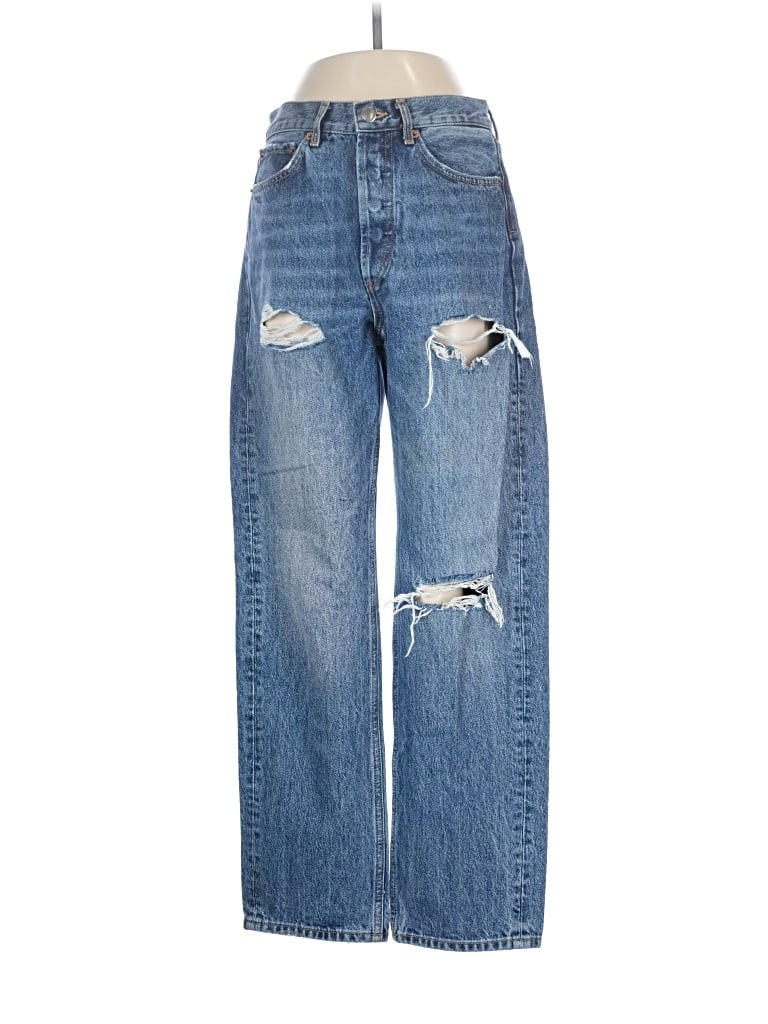 Pre-owned Bdg Jeans In Blue