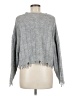 Double Zero Gray Pullover Sweater Size M - photo 2