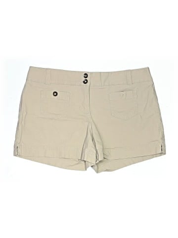 New York & Company Khaki Shorts (view 1)