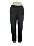 Purejill Solid Black Casual Pants Size XL - photo 1