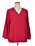 MICHAEL Michael Kors Red 3/4 Sleeve Blouse Size XL - photo 1