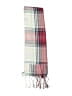 Talbots 100% Polyester Plaid Red Scarf One size - photo 2