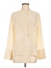 Point Sur Color Block Ivory Long Sleeve Blouse Size M - photo 1