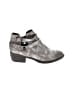 bc Gray Silver Ankle Boots Size 9 1/2 - photo 1