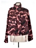 Shein Curve 100% Polyester Print Burgundy Jacket Size 18 Plus (3) - photo 1