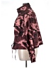 Shein Curve 100% Polyester Print Burgundy Jacket Size 18 Plus (3) - photo 5