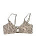 Shein Animal Print Tan Swimsuit Top Size S - photo 1