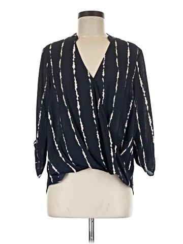 All in Favor 3/4 Sleeve Blouse (view 1)