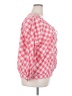 Soft Focus 100% Cotton Pink 3/4 Sleeve Blouse Size 24 waist - photo 4