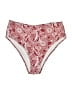 Shein Paisley Red Swimsuit Bottoms Size 1X - photo 1
