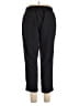 Zella Solid Black Casual Pants Size L - photo 2