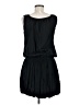 Max Studio Solid Black Casual Dress Size M - photo 2
