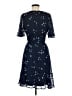 DKNY 100% Polyester Blue Casual Dress Size 6 - photo 2