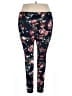 Nina Leonard Floral Blue Casual Pants Size XL - photo 2
