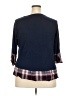 Westport Blue 3/4 Sleeve Top Size 2X - photo 2