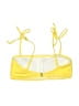 Gap Solid Yellow Swimsuit Top Size S - photo 2