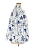 Shein Curve Floral Blue Short Sleeve Blouse Size 20 Plus (4) - photo 4