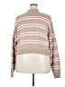 Forever 21 Plus Stripes Tan Turtleneck Sweater Size 2X - photo 2