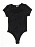 Just Polly Black Bodysuit Size L - photo 1