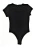 Just Polly Black Bodysuit Size L - photo 2
