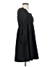 EXLURA Solid Black Casual Dress Size XS - photo 4