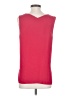 Ann Taylor 100% Polyester Red Sleeveless Blouse Size S - photo 2