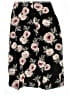 Unbranded Floral Black Casual Skirt Size M - photo 2